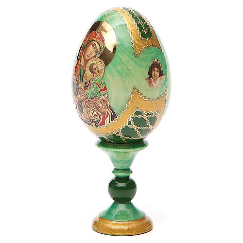Russian Egg Passionate Virgin Russian Imperial style 13cm 2