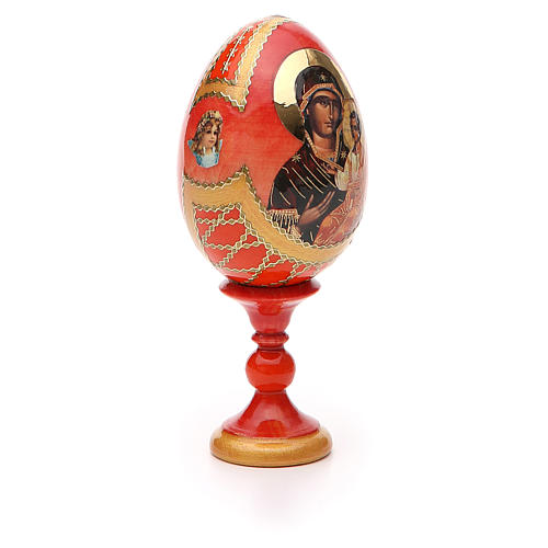 Russian Egg Panagia Portaitissa Russian Imperial style 13cm 8