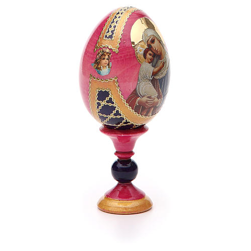 Russian Egg Protectrice of the Fallen Russian Imperial style 13cm 8