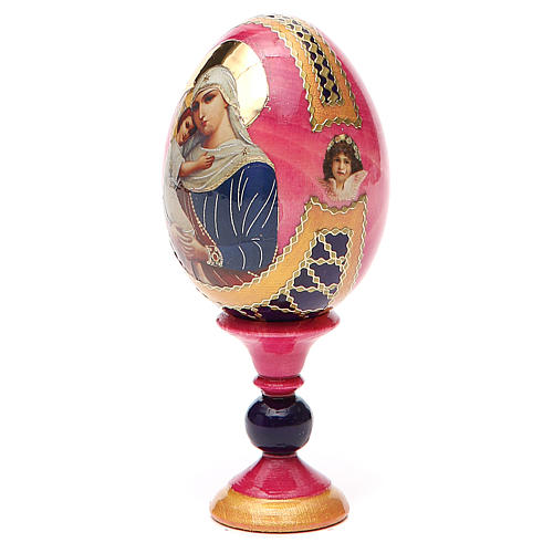 Russian Egg Protectrice of the Fallen Russian Imperial style 13cm 10