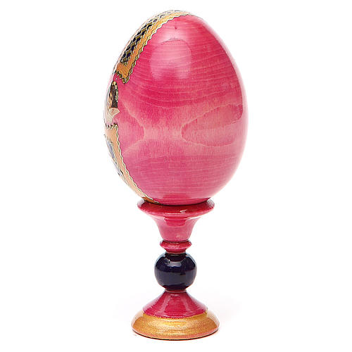 Russian Egg Protectrice of the Fallen Russian Imperial style 13cm 3