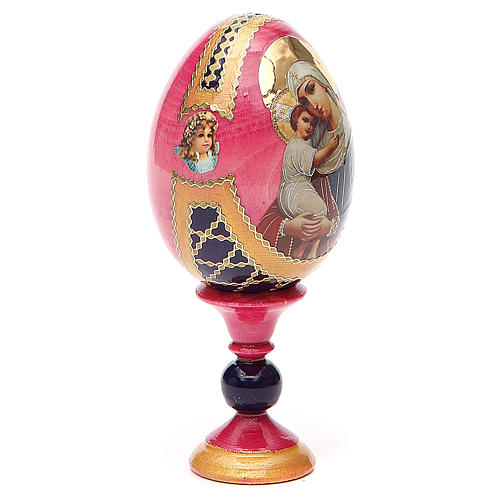 Russian Egg Protectrice of the Fallen Russian Imperial style 13cm 4