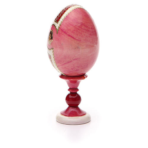 Russian Egg Our Lady of Perpetual Succour Fabergè style 13cm 7