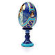 Russian Egg Our Lady of Lourdes Russian Imperial style 13cm s6