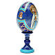 Russian Egg Our Lady of Lourdes Fabergè style 13cm s12