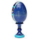 Russian Egg Our Lady of Lourdes Fabergè style 13cm s3