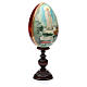 Russian Egg HAND PAINTED Fátima 36cm s4