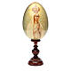 Russian Egg HAND PAINTED Our Lady of Fátima 36cm s5