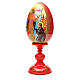 Russische Ei-Ikone, Auferstehung Jesu Christi, HANDBEMALT s6