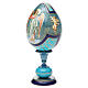 Russian Egg Angel découpage, Russian Imperial style 20cm s6