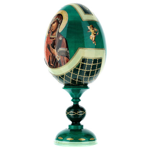 Russian Egg Feodorovskaya découpage, Russian Imperial style 20cm 4