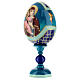 Russian Egg Theotokos of Vladimir découpage, Russian Imperial style 20cm s3