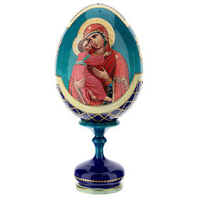 Ovos Russos Pintados: Ovo Rússia découpage Vladimirskaya h tot. 20 cm estilo Fabergé Ovos Russos Pintados: Ovo Rússia découpage Vladimirskaya h tot. 20 cm estilo Fabergé