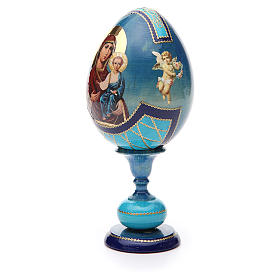 Russian Egg Smolenskaya découpage, Russian Imperial style 20cm