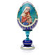 Russische Ei-Ikone, Hoffnung für die Verzweifelten, russisch imperial-Stil, Gesamthöhe 20 cm s1