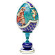 Russian Egg Hope to desperates découpage, Russian Imperial style 20cm s6