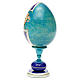 Russian Egg Hope to desperates découpage, Russian Imperial style 20cm s7