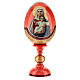 Russian Egg I'm with you découpage, Russian Imperial style 20cm s1
