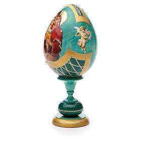 Russian Egg Pochaevskaya découpage, Russian Imperial style 20cm