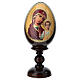 Ovo ícone découpage Rússia Virgem Kazan h tot. 20 cm s1