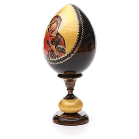 Russian Egg Feodorovskaya découpage, Fabergè style 20cm