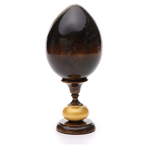 Russian Egg Feodorovskaya découpage, Russian Imperial style 20cm 3