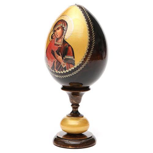 Russian Egg Feodorovskaya découpage, Russian Imperial style 20cm 6
