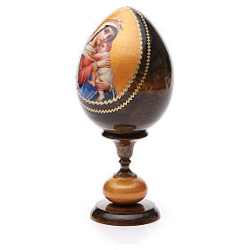 Ovos Russos Pintados: Ovo découpage Rússia Esperança dos desesperançados h tot. 20 cm Ovos Russos Pintados: Ovo découpage Rússia Esperança dos desesperançados h tot. 20 cm