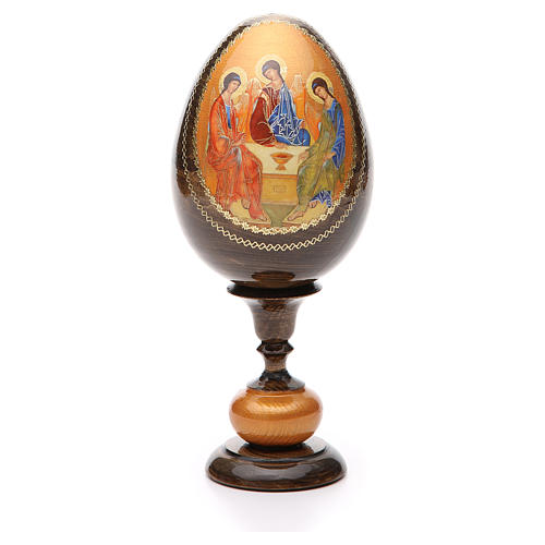 Russian Egg Rublev Trinity découpage 20cm 1