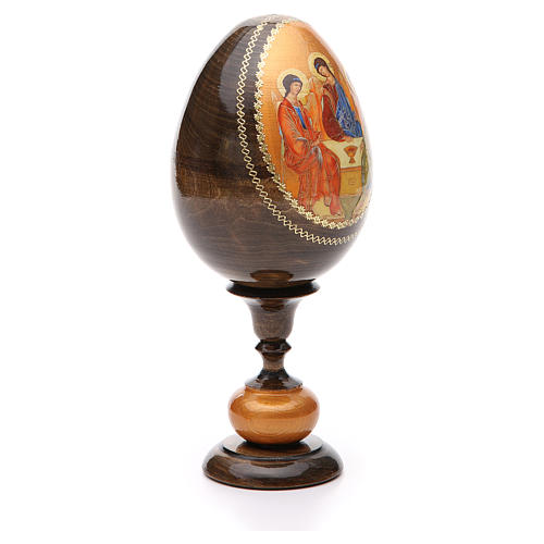Russian Egg Rublev Trinity découpage 20cm 4