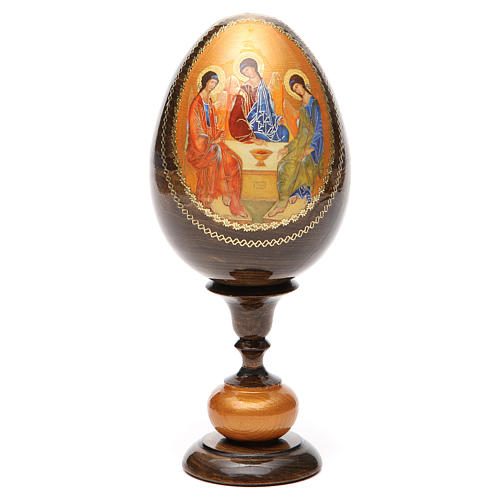 Russian Egg Rublev Trinity découpage 20cm 5