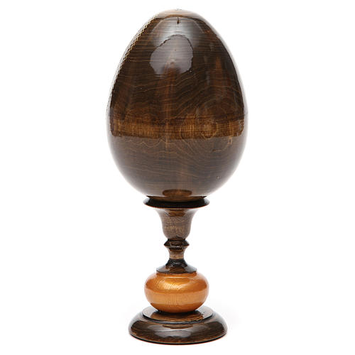 Russian Egg Rublev Trinity découpage 20cm 7