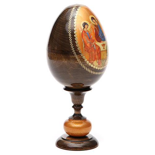 Russian Egg Rublev Trinity découpage 20cm 8