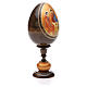 Jajko ikona decoupage Trójca Rublow wys. całk. 20 cm s4