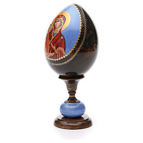 Russian Egg Three Hands Madonna découpage 20cm