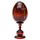 Jajko ikona rosyjska RĘCZNIE MALOWANA Święta Rodzina wys. całk. 20 cm s7