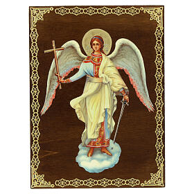 Icono Ruso Ángel de la Guarda 20x15 cm