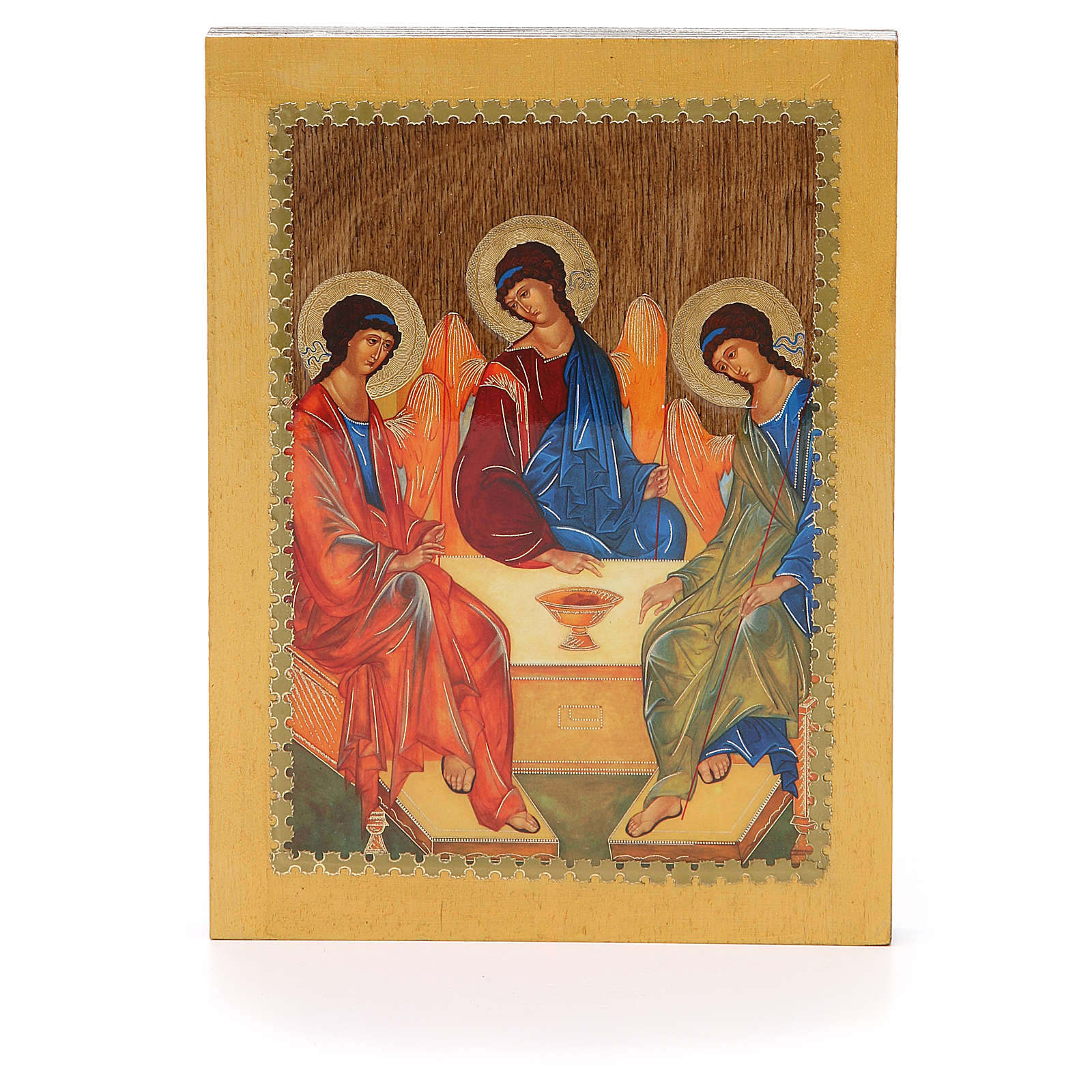 Icona Russa Trinità di Rublev 20x15 cm | vendita online su HOLYART