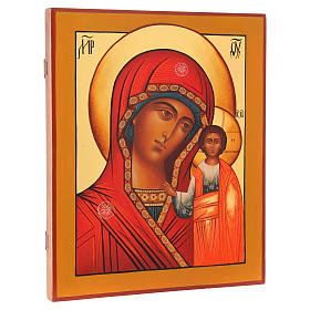 Icone Russia dipinte: Icona russa Madonna di Kazan 36X30 cm