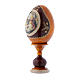 Russian Egg Madonna of the Magnificat, Russian Imperial style, yellow 16 cm s2