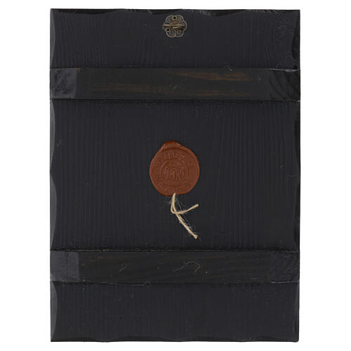 Icona russa dipinta découpage Madonna di Kazan 30x20 cm 4