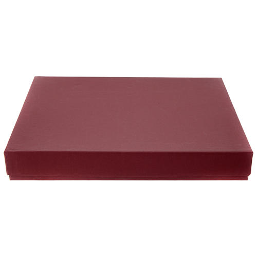 Icône russe peinte "En toi exulte toute la Création" 14x10 cm 4