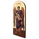 Archangel Michael, silk screen printed icon, Russia 120x50 cm s2