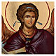 Icona serigrafata Arcangelo Michele arco 120x50 cm Russia s4