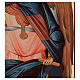 Siebdruck-Ikone, Erzengel Gabriel, Bogenform, 120x50 cm, Russland s3