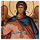 Icona serigrafata Arcangelo Gabriele arco 120x50 cm Russia s2