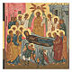 Painted Russian icon Dormition 20th century 30x25 cm s2
