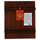 Icona russa Cristo Pantocratore dipinta antichizzata 36x30 cm s4