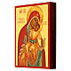 Icono ruso Virgen Kykkos pintado a mano 14x10 cm s2