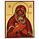 Icona dipinta a mano Madonna Tenerezza 40x50 cm  s1